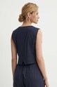 Îmbrăcăminte Gestuz vestă de in 10909104 bleumarin
