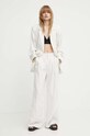 Gestuz blazer din amestec de in 10909154 bej SS24