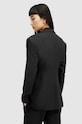 Îmbrăcăminte AllSaints sacou din lana SEVENH WT517Z negru