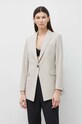 Theory marynarka wełniana H0101113 beżowy AW24