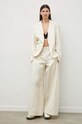 Remain blazer din amestec de in 501557858 bej SS24