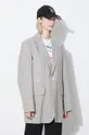 Kenzo wool jacket Solid Kimono Blazer Insole: 100% Viscose Main: 76% Virgin wool, 23% Cotton, 1% Elastane