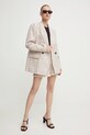 Bruuns Bazaar sacou din lana StickweedBBGrande blazer BBW3958 roz SS24