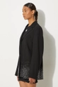 JW Anderson geaca de lana Crystal Hem Blazer negru JK0308.PG1321.999