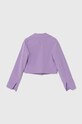 Παιδικό σακάκι Pinko Up S4PIJGJK039 μωβ SS24