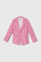 Pinko Up sacou copii panza roz S4PIJGJK050