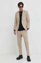 Пиджак HUGO 50490765 бежевый SS24