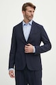 Odzież BOSS garnitur z domieszką wełny 50514640 granatowy