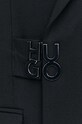 HUGO marynarka z domieszką wełny 50516038 czarny