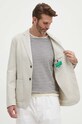 Sako s prímesou ľanu United Colors of Benetton 2YQSUW014