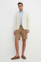 Sisley blazer in cotone beige