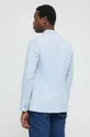 Пиджак с примесью льна Calvin Klein Основной материал: 44% Лен, 33% Лиоцелл, 23% Хлопок Внутренняя часть: 95% Полиэстер, 5% Эластан Подкладка кармана: 65% Полиэстер, 35% Хлопок