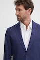Льняний жакет Tommy Hilfiger MW0MW35214 темно-синій