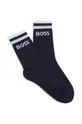 Detské ponožky BOSS 2-pak tmavomodrá