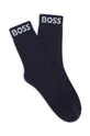 Detské ponožky BOSS 2-pak tmavomodrá