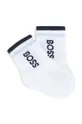 Detské ponožky BOSS 3-pak biela