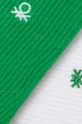 United Colors of Benetton skarpetki dziecięce 2-pack zielony