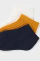 Detské ponožky Mayoral 3-pak žltá