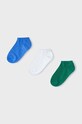 Mayoral sosete copii 3-pack sosete scurte albastru 10706.5D.Skarpetki.PPYH