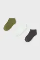 zelená Detské ponožky Mayoral 3-pak Chlapčenský