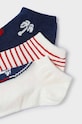 Mayoral sosete copii 3-pack 10708.5J.Skarpetki.PPYH rosu SS24