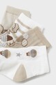 Mayoral Newborn sosete bebe 4-pack 9706.1A.Newborn.PPYH bej SS24