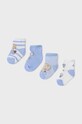 Mayoral Newborn sosete bebe 4-pack sosete lungi albastru 9706.1A.Newborn.PPYH