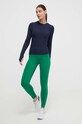 Tommy Hilfiger leggings WW0WW41082 verde SS24