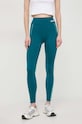BOSS legginsy wzorzyste turkusowy 50517926