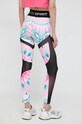 PLEIN SPORT legginsy SADC.WJT1823.STE003N różowy SS24