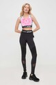 PLEIN SPORT legginsy SADC.WJT1833.STE003N czarny SS24