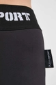 czarny PLEIN SPORT legginsy