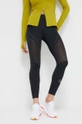 czarny adidas by Stella McCartney legginsy treningowe TruePurpose Optime Damski