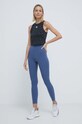 adidas Performance legginsy treningowe All Me z elastanem niebieski IR5683