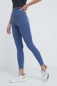 adidas Performance legginsy treningowe All Me IR5683 niebieski SS24