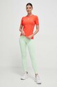 adidas Performance colanți de antrenament All Me IR7923 verde SS24