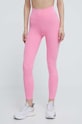 adidas Performance legginsy treningowe All Me z elastanem różowy IT9155