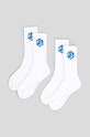 Karl Lagerfeld Jeans skarpetki 2-pack skarpetki długie biały 240J6001