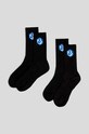 Karl Lagerfeld Jeans skarpetki 2-pack skarpetki długie czarny 240J6001