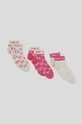 Ponožky Karl Lagerfeld 3-pak ružová