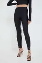 czarny Versace Jeans Couture legginsy Damski