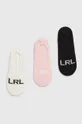 πολύχρωμο Κάλτσες Lauren Ralph Lauren 3-pack Γυναικεία