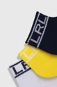Čarape Lauren Ralph Lauren 3-pack mornarsko plava