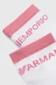 Ponožky Emporio Armani Underwear 2-pak biela