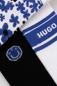 HUGO Blue skarpetki 3-pack 50523024 biały SS24