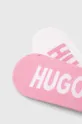 Nogavice HUGO 2-pack roza
