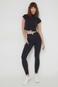 UGG legginsy z elastanem czarny 1152858