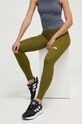 Športové legíny The North Face Flex s elastanom zelená NF0A87JSPIB1