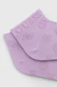 Ponožky Guess PEONY fialová