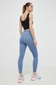 Hummel legginsy treningowe hmlMT ADAPT SEAMLESS MW TIGHTS z elastanem niebieski 223863